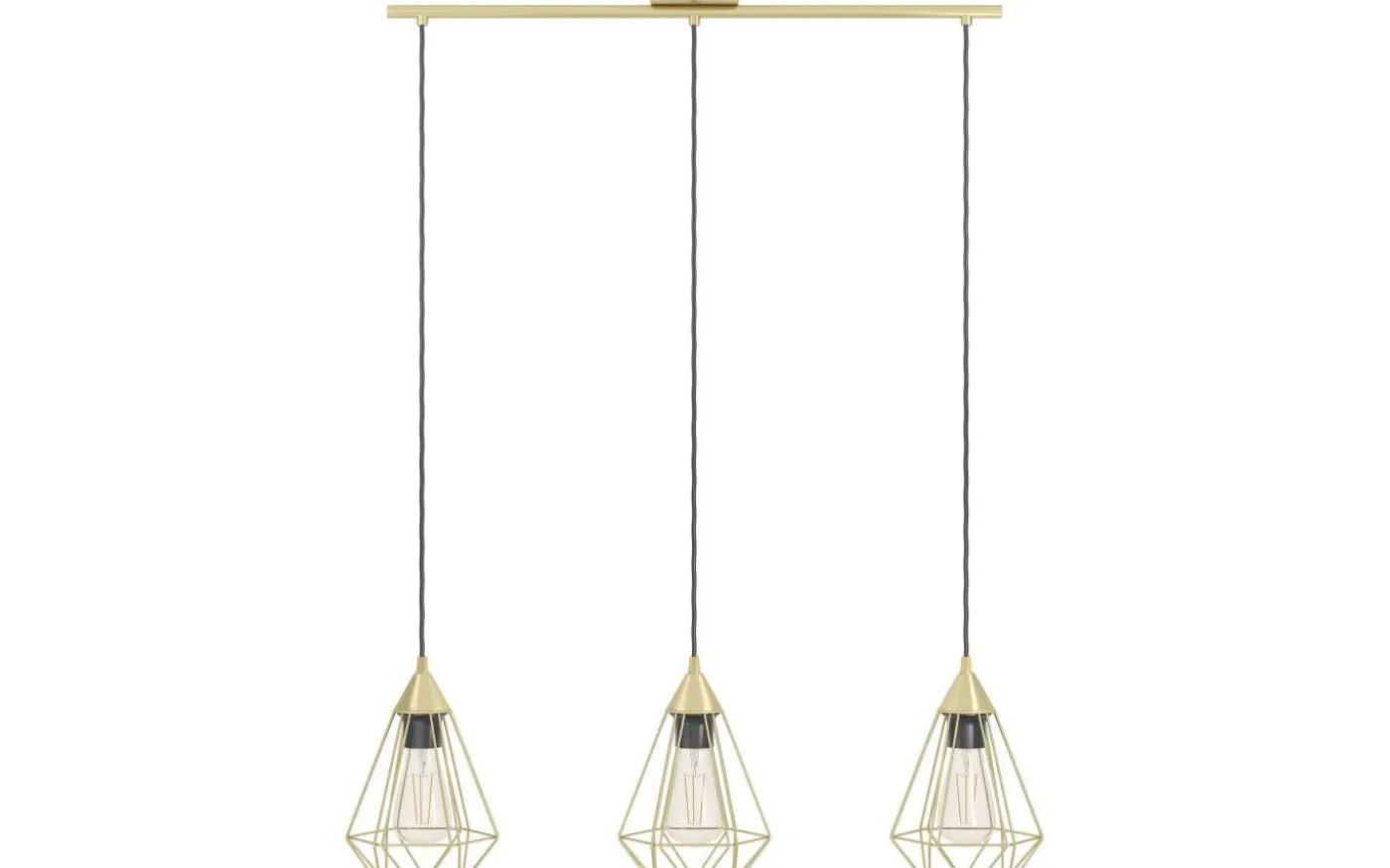 Tarbes Taklampa 80cm Mässing