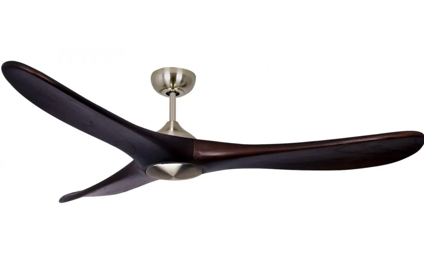 Taurus 140cm Takfläkt Nickel/Valnöt