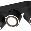 Taurus Spotlight LED 3-delad mattsvart