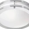 Täby Plafond 25cm LED Krom IP44