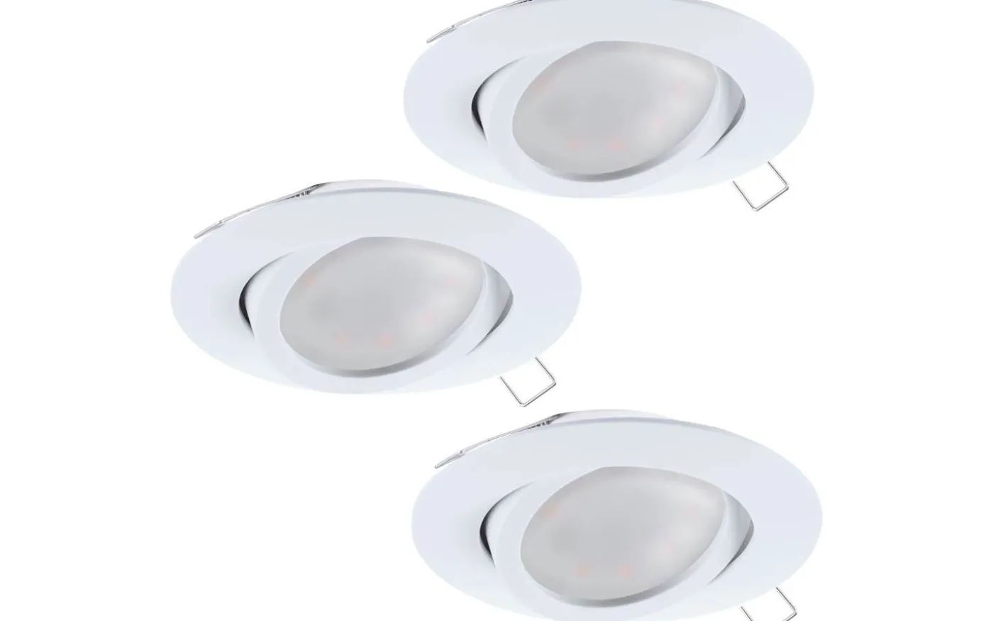 Tedo Spotlight 3-Pack GU10 LED 3000K 3x4,6W Vit