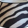 Terranea Zebra Lampskärm Ø20cm Svart Ralph Lauren