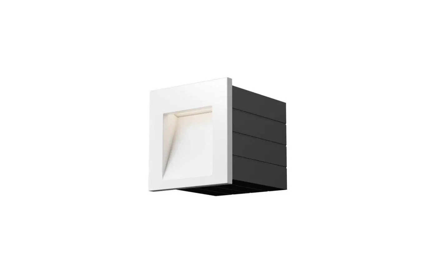Tess SQ Vägglampa Vit