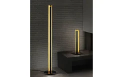 Texel Golvlampa LED svart/guld