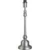 Theo Lampfot 42cm Antik nickel