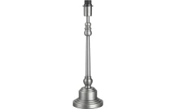 Theo Lampfot 42cm Antik nickel