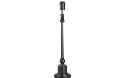 Theo Lampfot 63cm Svart/guld