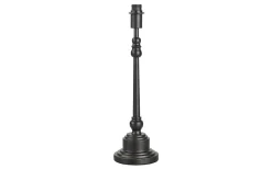 Theo Lampfot 42cm Svart/guld