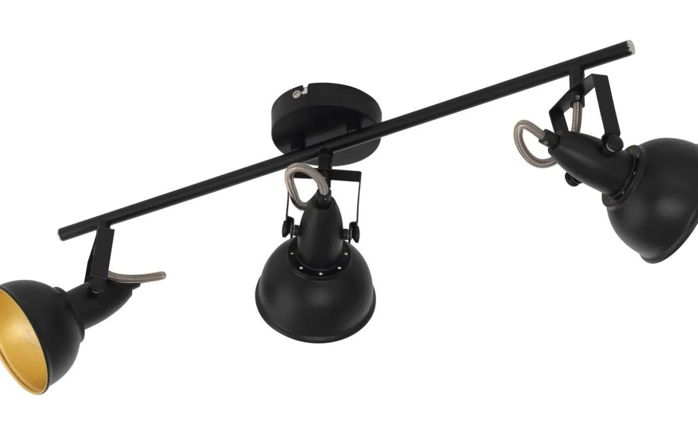 Thornton Takspotlight 61cm Svart/Guld