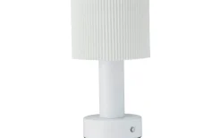 Tiara Uppladdningsbar Bordslampa 24cm LED CCT Vit