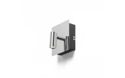 Tiara Vägglampa Krom LED 2x3W 3000K