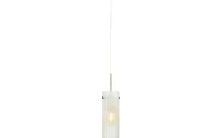 Tibia Fönsterlampa 7cm Frostad/Satinnickel