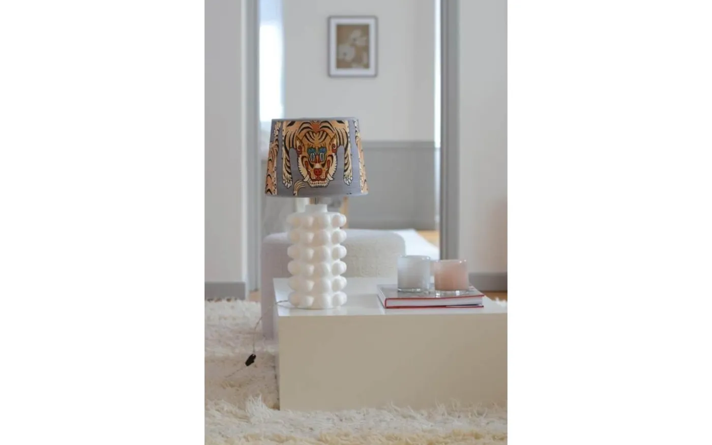Tiger Lampskärm Ø24cm Grå