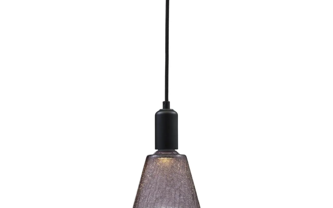 Tilda Fönsterlampa E27 12,5cm Svart/Smoky