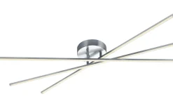 Tiriac Plafond LED borstat stål