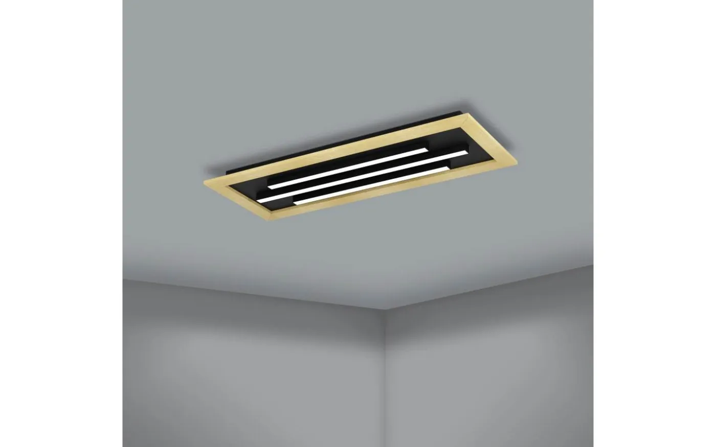 Tirrenara Plafond 78cm LED 2700-6500K 32W med Fjärrkontroll Natur