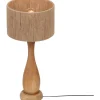 Toba Bordslampa E27 trä/beige