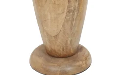 Toba Golvlampa E27 trä/beige