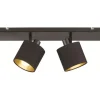 Tommy Spotlight 4-delad E14 matt svart/guld
