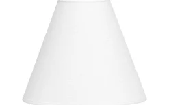 Toppringskärm Ø15cm E14 Classico Vit