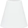 Toppringskärm E14 Ø15cm Lin Offwhite