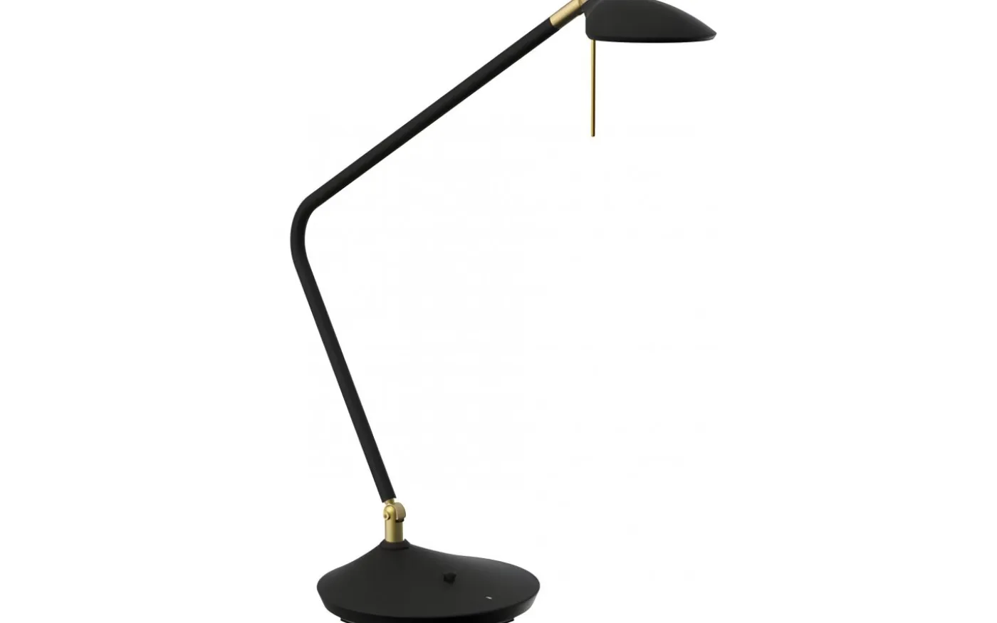 Toreno Bordslampa 55cm LED 3000K 630lm 7W Svart/Mässing Dimbar