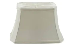 Torino Rektangulär Lampskärm 25cm Offwhite