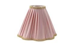 Torino Toppringsskärm Plisserad Ø25cm Rosa