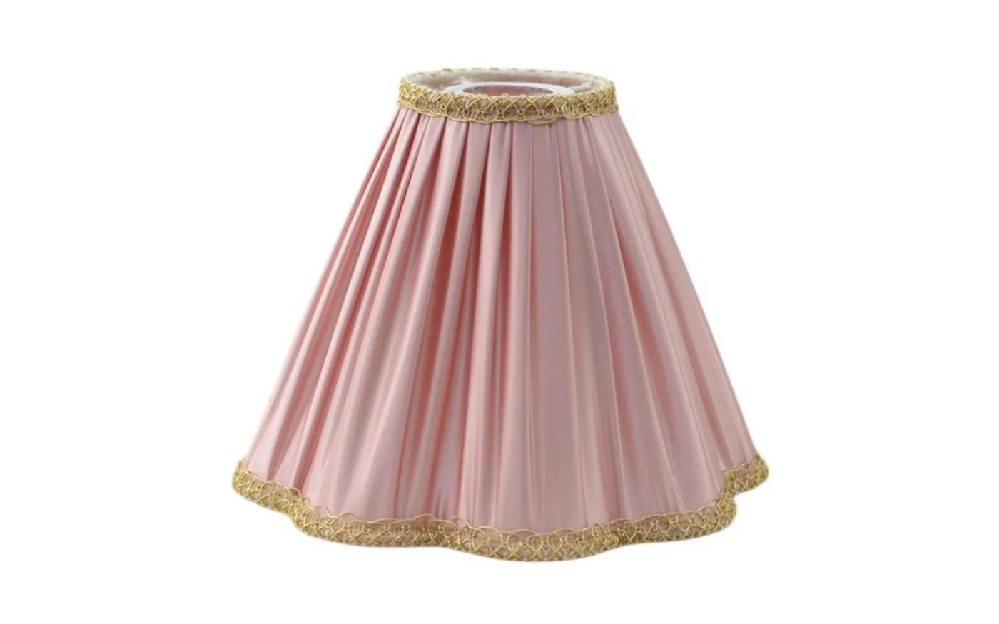 Torino Toppringsskärm Plisserad Ø25cm Rosa
