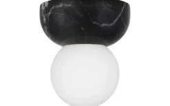 Torrano Vägglampa/Plafond 13cm IP44 Svart