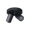 Torsö Takspotlight Ø20cm Svart IP44