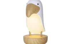 Toucan Bird Uppladdningsbar Nattlampa 20cm Vit
