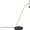 Traveller Skrivbordslampa E27 mattsvart/mattmässing