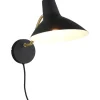 Traveller Vägglampa E27 mattsvart/mattmässing
