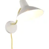 Traveller Vägglampa E27 varmgrå/matt mässing