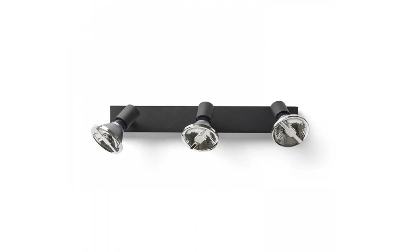 Trica III Takspotlight 3L Svart