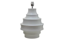Trinity Lampfot 25cm Glossy White