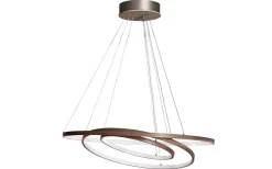 Trione Taklampa LED 80cm Valnöt