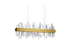 Triumph Bar Taklampa LED 80cm Mässing/Klar