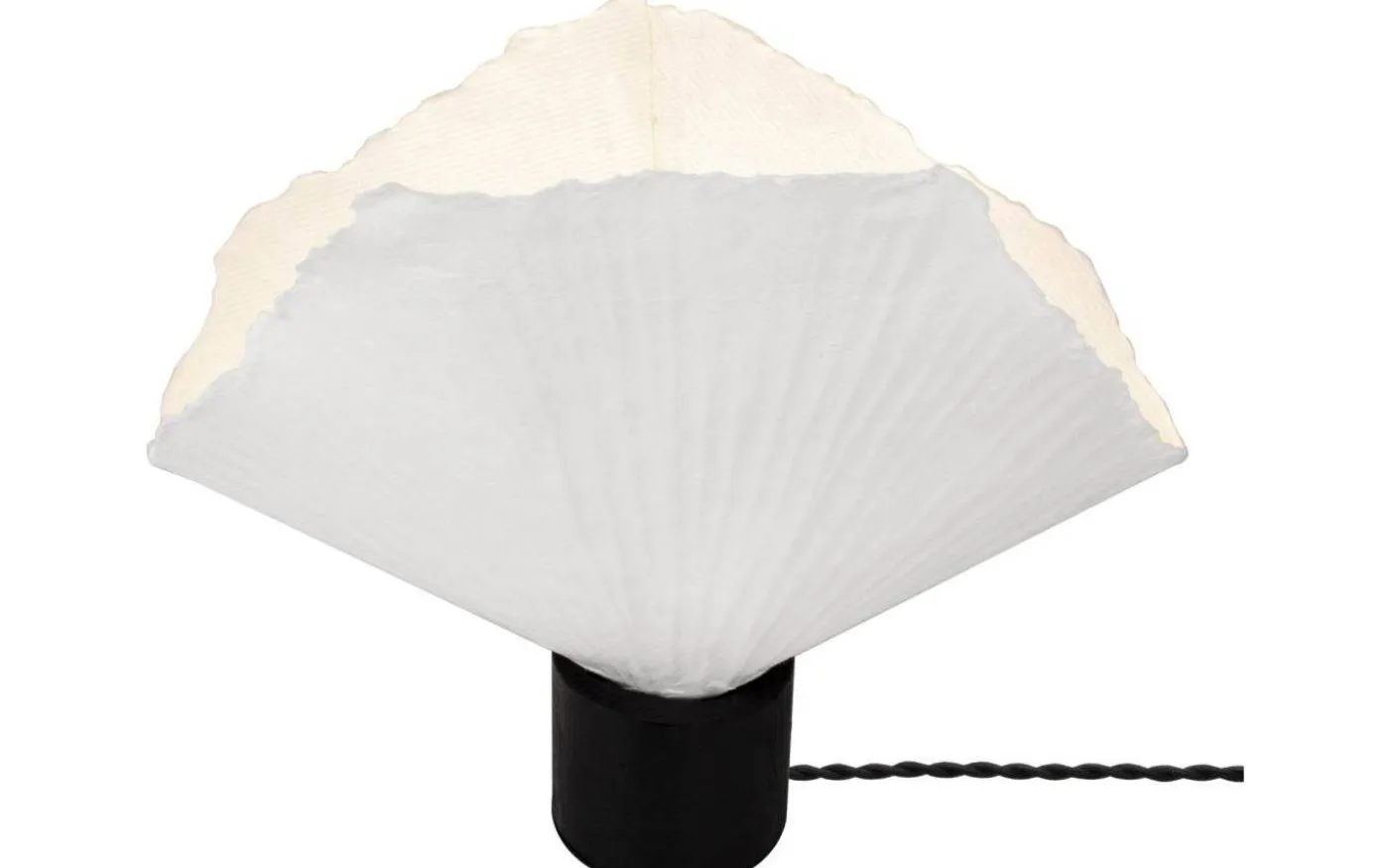 Tropez Bordslampa 35cm E27 Svart/Natur