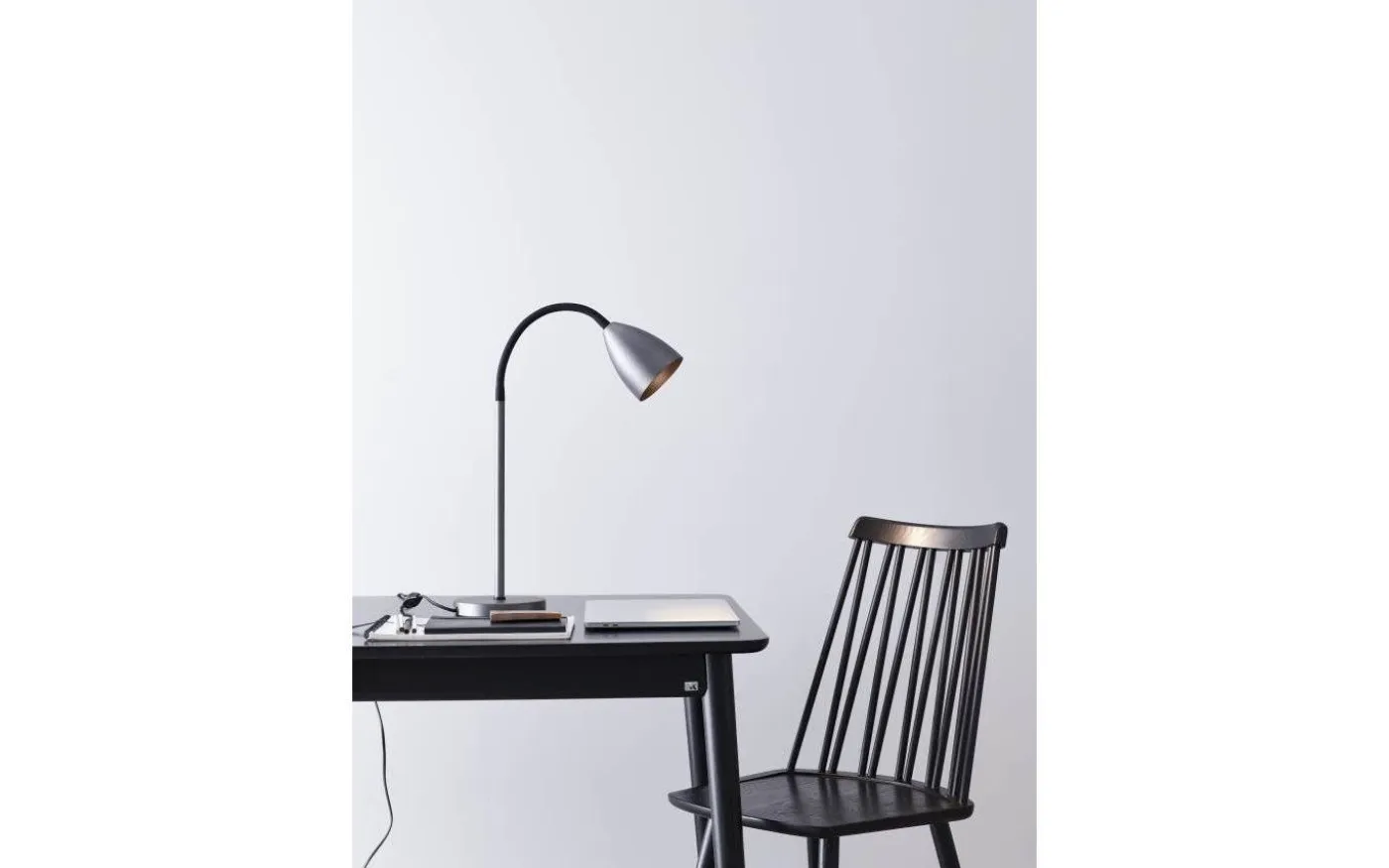 Trotsig Skrivbordslampa 63cm Oxidgrå
