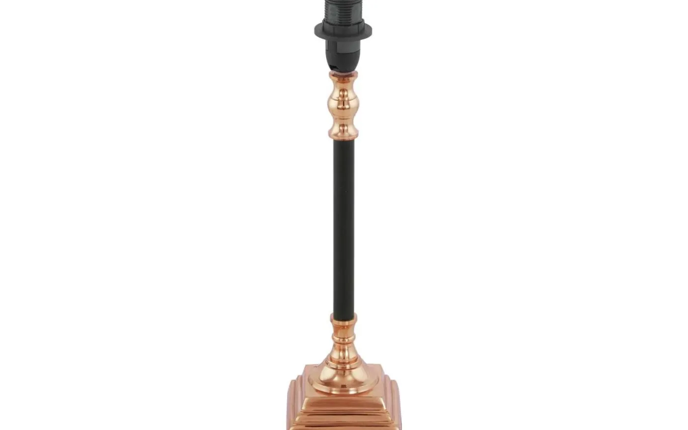 Trungle Lampfot 34cm Koppar