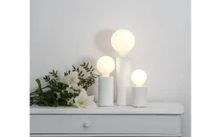 Tub Bordslampa E27 10cm Vit