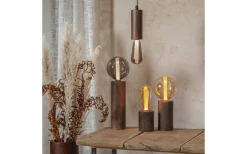 Tub Fönsterlampa 15cm Brun