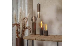 Tub Fönsterlampa 15cm Brun