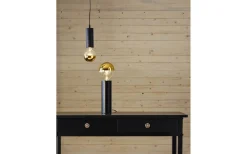 Tub pendel E27 3,5m Svart