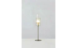 Tubo Bordslampa 50cm Satin Nickel/Klar