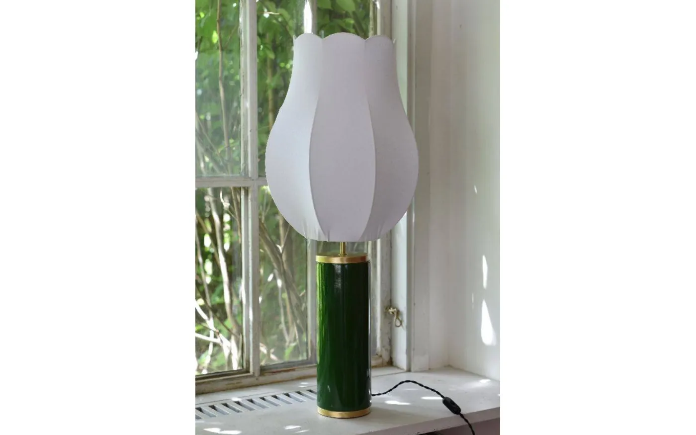 Tulip Lampskärm Ø40cm Stretch Vit Lyx