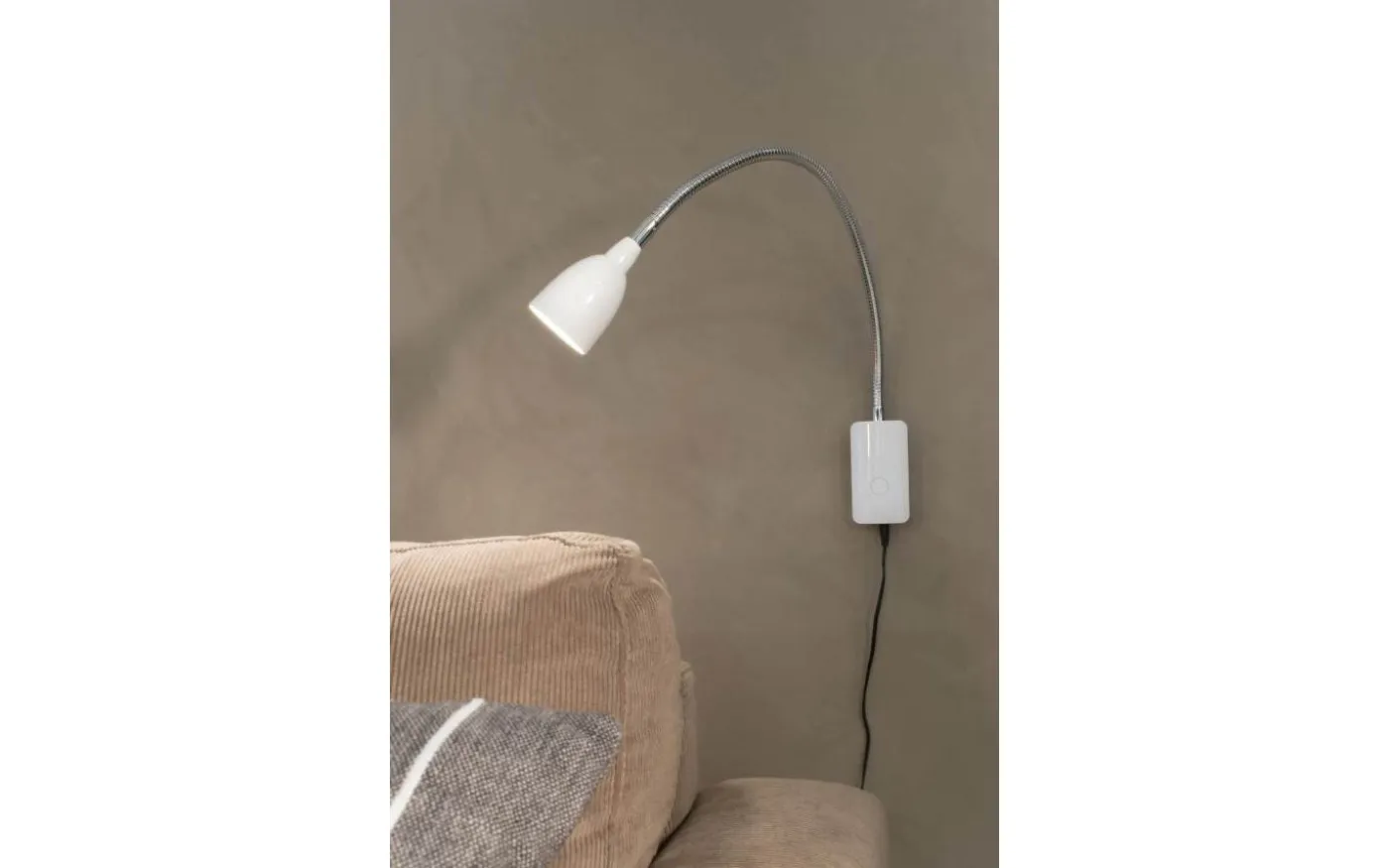 Tulip Vägglampa 32cm LED Vit