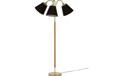 Tullgarn Golvfot 148cm 3L Mässing/Ek